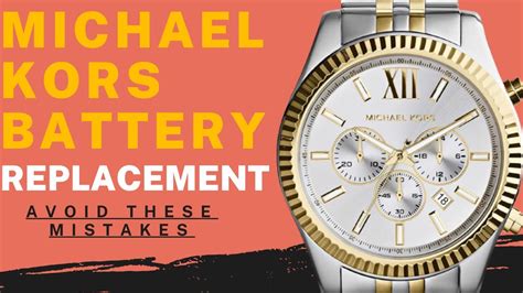 michael kors watch how to set time|Michael Kors Watch battery chart.